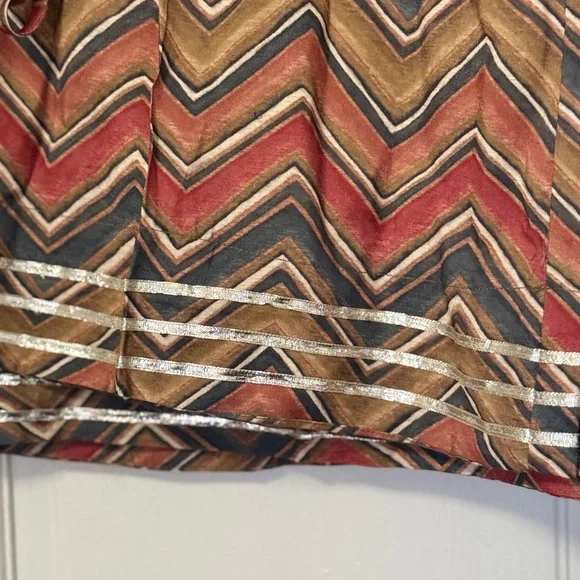 Ethnic Indian Wear Brown and Pink Long Sleeve kameez with palazzo - Picture 4 of 7